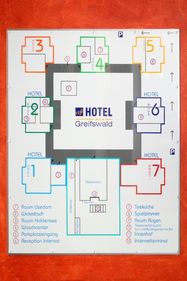 Vch Hotel Грайфсвалд Екстериор снимка